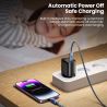 Toocki Type C-Lightning 케이블 (iPhone 14, 13, 12, 11, Pro Max, 8, 7용, 자동 전원 차단, PD 20W 고속 충전)