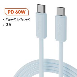 Cáp USB C Toocki 1M 100W 5A Type C sang Type C sạc nhanh, dây truyền dữ liệu cho iPhone 17 16 15, Samsung S25 S24, Xiaomi Redmi,