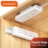 Toocki 1/3PCS Giá đỡ ổ cắm điện treo tường, giá đỡ ổ cắm điện tự dính, giá đựng dây cáp để bàn