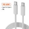 Kabel Toocki 1M 100W USB C 5A typu C do szybkiego ładowania typu C, przewód danych do iPhone'a 17 16 15, Samsunga S25 S24, Xiaom