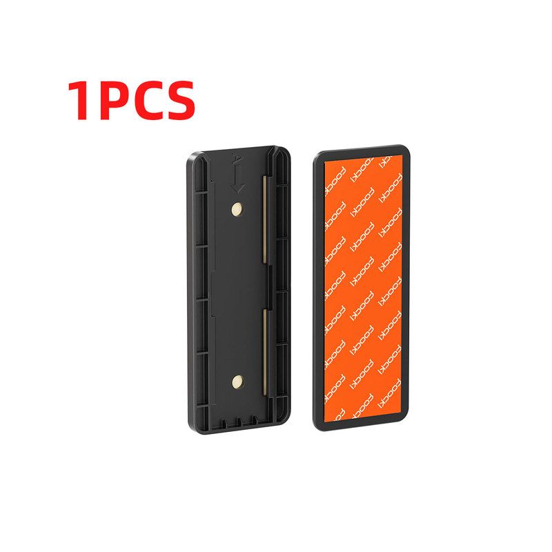 Toocki 1/3PCS Giá đỡ ổ cắm điện treo tường, giá đỡ ổ cắm điện tự dính, giá đựng dây cáp để bàn