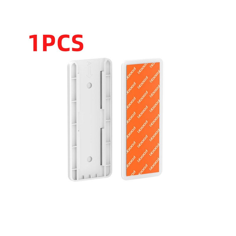 Toocki 1/3PCS Giá đỡ ổ cắm điện treo tường, giá đỡ ổ cắm điện tự dính, giá đựng dây cáp để bàn