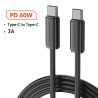 Kabel Toocki 1M 100W USB C 5A typu C do szybkiego ładowania typu C, przewód danych do iPhone'a 17 16 15, Samsunga S25 S24, Xiaom