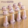 Toocki LX06 Kabelorganisator mit magnetischen Kabelclips (6/12 Stück) für Handykabel, Steckdosenleisten, Tastatur, Kopfhörer und