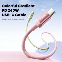 Toocki Dual-Color 240W USB C Cable PD3.1 QC4.0 Fast Charge for Macbook iPhone 17 16 Samsung Xiaomi Honor Ultra Fast Type C Cable