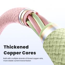 Toocki Dual-Color 240W USB C Cable PD3.1 QC4.0 Fast Charge for Macbook iPhone 17 16 Samsung Xiaomi Honor Ultra Fast Type C Cable