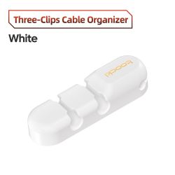 Kẹp sắp xếp dây cáp Toocki bằng silicon, kẹp tự dính dùng để quản lý dây cáp sạc, chuột, bàn phím và tai nghe.