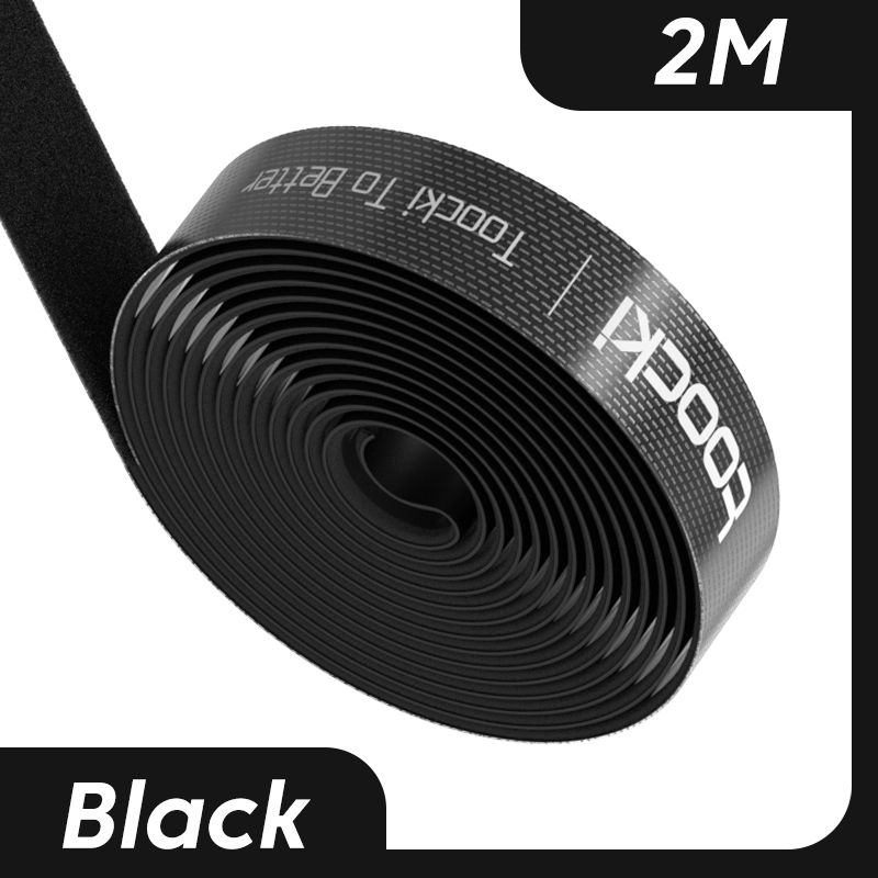 Toocki 3m 5m Organizer do kabli zwijacz do kabli pod Dest Free Cut Cable Cord Management Organizer do kabli iPhone Xiaomi Poco