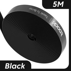 Toocki 3m 5m Organizer do kabli zwijacz do kabli pod Dest Free Cut Cable Cord Management Organizer do kabli iPhone Xiaomi Poco