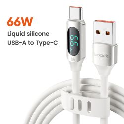 Силіконовий кабель Toocki USB Type-C до USB C PD 100 Вт для швидкої зарядки для Macbook Samsung Huawei Xiaomi Type-C до Type-C к