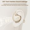 Tai nghe dẫn truyền khí Toocki Bluetooth 5.3, tai nghe thể thao móc tai, điều khiển cảm ứng, tích hợp micro, điều chỉnh âm lượng