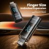 Bộ chuyển đổi Toocki USB C sang Lightning OTG, đầu nối hiển thị kỹ thuật số, cáp sạc nhanh PD 20W OTG dành cho iPhone 14 13 12 1