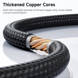 Toocki 240W 5A USB C 케이블 PD3.1 QC4.0 RGB 조명 고속 충전 케이블 (노트북, 아이폰 17 16, 삼성, 샤오미 호환)