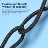 Кабель Toocki USB C до USB Type-C, 90 градусів, 100 Вт, швидкий зарядний пристрій, для Macbook iPhone 15, Samsung Xiaomi Huawei 