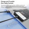 Cáp Micro USB Toocki cho Xiaomi 11 Redmi 4X Note 5a Sạc nhanh 2m Cáp dữ liệu Micro USB cho Samsung S6 S7 Sạc Micro