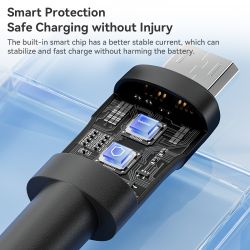 Cáp Micro USB Toocki cho Xiaomi 11 Redmi 4X Note 5a Sạc nhanh 2m Cáp dữ liệu Micro USB cho Samsung S6 S7 Sạc Micro