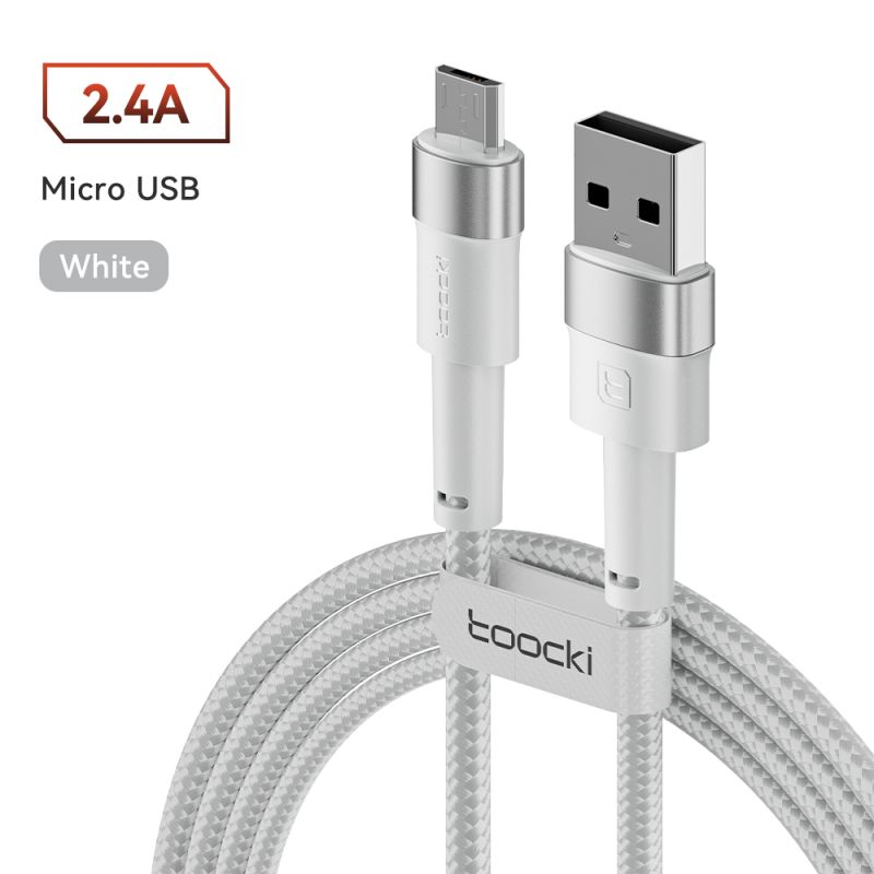 Cáp Micro USB Toocki cho Xiaomi 11 Redmi 4X Note 5a Sạc nhanh 2m Cáp dữ liệu Micro USB cho Samsung S6 S7 Sạc Micro