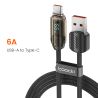 Cáp sạc nhanh Toocki USB C sang USB C 100W 5A PD, cáp màn hình Type C sang Type C cho Macbook, Samsung, Huawei, Xiaomi