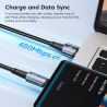 Cáp USB Type-C Toocki 6A dành cho Huawei P40 30 66W SCP Sạc nhanh Cáp Micro USB C dành cho Samsung Xiaomi Poco Oneplus Dây cáp d