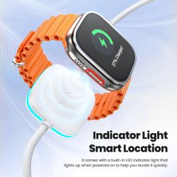 Cáp Toocki 2 trong 1 dành cho iPhone và iWatch, cáp sạc nhanh USB AC sang Lightning cho iPhone 14, 13, 12, sạc không dây 15W cho