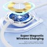Cáp Toocki 2 trong 1 dành cho iPhone và iWatch, cáp sạc nhanh USB AC sang Lightning cho iPhone 14, 13, 12, sạc không dây 15W cho