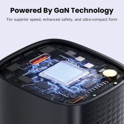 Chargeur rapide Toocki 45 W GaN, prise KR, SFC 2.0, PPS 3.0, QC4.0, USB-C, compatible iPhone 17, 16 et 15, Samsung Galaxy S25 et