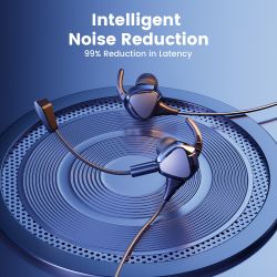 Tai nghe có dây Toocki TE27 dành cho game thủ, âm thanh vòm 7.1 HiFi Stereo, micro kép, âm bass mạnh mẽ, tai nghe nhét tai chơi 