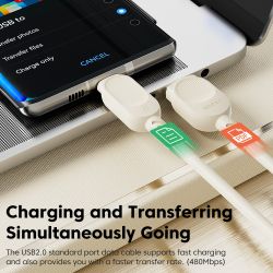 Cáp USB Type-C Toocki 7A 100W sạc siêu nhanh cho Huawei P40 P30, dây sạc USB C cho Samsung Xiaomi Oneplus POCO