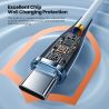 Toocki 1.2m 60W USB C-USB C 실리콘 고속 충전 케이블 (아이폰 16 15, 삼성 S24 S23, 아이패드, 태블릿, 샤오미 호환)