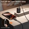 Câble USB-C vers USB-C Toocki 100 W, compatible PD3.0 et QC4.0, avec affichage de la batterie et charge rapide, pour MacBook, iP