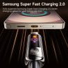 Câble USB-C vers USB-C Toocki 100 W, compatible PD3.0 et QC4.0, avec affichage de la batterie et charge rapide, pour MacBook, iP