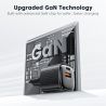 Toocki 미니 20W GaN 충전기 PD3.0 QC3.0 고속 USB 타입 C 휴대폰 충전기 (아이폰 17 16 15, 삼성 S25, 샤오미, 화웨이, 아이패드 호환) USB 팬