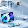 Bộ sạc USB Toocki GaN 33W màn hình kỹ thuật số QC3.0 PD sạc nhanh Type C cho iPhone 15 14 13 Pro Max Samsung Xiaomi Honor POCO