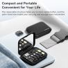 Cáp USB C sang USB C 4 trong 1 Toocki PD 60W sạc nhanh, dây cáp dữ liệu cho iPhone Xiaomi Type C Micro kèm hộp đựng.