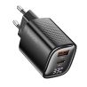 Bộ sạc USB Toocki GaN 33W màn hình kỹ thuật số QC3.0 PD sạc nhanh Type C cho iPhone 15 14 13 Pro Max Samsung Xiaomi Honor POCO