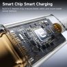 Cáp USB Type C Toocki 100W hợp kim kẽm 5A sạc nhanh cho iPhone 17 16 Samsung S25 S24 Xiaomi Huawei OPPO Oneplus