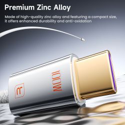 Cáp USB Type C Toocki 100W hợp kim kẽm 5A sạc nhanh cho iPhone 17 16 Samsung S25 S24 Xiaomi Huawei OPPO Oneplus