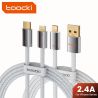 Toocki USB Cable for iPhone 14 13 12 11 Pro Max XR XS 8 7 PD 27W Fast Charging USB C to Lightning Cable for iPhone iPad Airpods