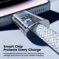 Toocki USB Cable for iPhone 14 13 12 11 Pro Max XR XS 8 7 PD 27W Fast Charging USB C to Lightning Cable for iPhone iPad Airpods