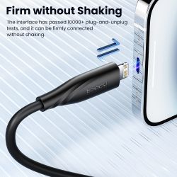 Kabel USB-C Lightning Toocki PD20W do szybkiego ładowania iPhone'a 14, 13, 12 Pro Max i iPada, typ C, do szybkiego ładowania Lig