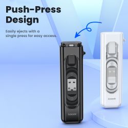 Toocki 5-in-1 OTG-Adapter-Kit: Kompakter USB-C-Adapter, Micro-USB-C-Lightning-Konverter, SIM-/TF-Karten-Aufbewahrungsbox für iPh