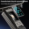 Cáp sạc nhanh Toocki Display 100W USB Type C cho Samsung Xiaomi Realme POCO, cáp sạc nhanh 66W Type C cho Huawei P40 P30 Oneplus