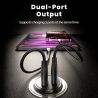 Bộ sạc ô tô Toocki 30W sạc nhanh USB Type C PD QC3.0 dành cho iPhone Samsung Xiaomi Huawei Honor Realme.