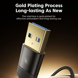 Cáp chuyển đổi dữ liệu Toocki Micro B USB3.0 5Gbps USB A / Type C sang Micro B để đồng bộ hóa dữ liệu cho ổ cứng Macbook, HDD, S