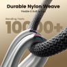 Toocki 240W USB C Cable Magnetic Tangle-free Fast Charging Type C Cable for iPhone 16 15 Pro Max Macbook Samsung S24 S23 Tablet