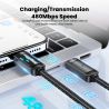 Câble Lightning USB-C Toocki PD 20 W pour iPhone, chargeur rapide, compatible avec iPhone 14, 13, 12 Pro Max, iPad et AirPods