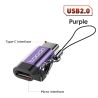 Bộ chuyển đổi OTG Toocki USB 3.0 sang Type C, đầu cắm Micro sang Type C đực sang USB 2.0 cái, tương thích với Macbook, Xiaomi và