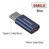 Toocki OTG Adapter USB 3.0 do typu C, wtyk micro-C męski na USB 2.0 żeński, konwerter do Macbooka, Xiaomi, Samsunga, złącza OTG