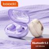 Tai nghe không dây Bluetooth 5.3 Toocki EJ12, tai nghe khử tiếng ồn ENC, âm thanh stereo AAC & SBC, tai nghe mini điều khiển cảm
