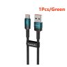 Toocki 3개입 USB 타입 C 케이블 100W 고속 충전 QC4.0 (아이폰 17 16 15, 삼성 S25, 샤오미, 화웨이 호환) 고속 타입 C 데이터 케이블